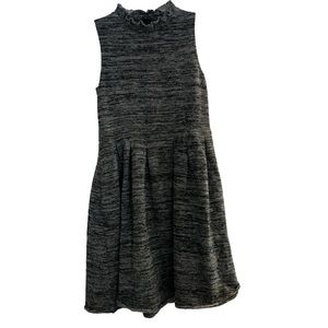 Ganni Anthropologie tweed dress A-line